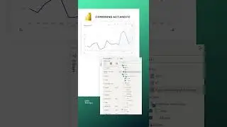 Combine Forecast and Actual in Power BI