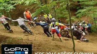 ISDE 2015 SLOVAKIA Ko&scaron;ice  Action and crashes
