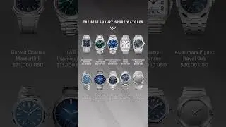 10 of the best luxury sport watches on the market. What&rsquo;s your favorite?