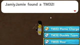 Pokemon Brick Bronze - How To Get 3 New TMS! (Flame Charge, Roar + Double Team)