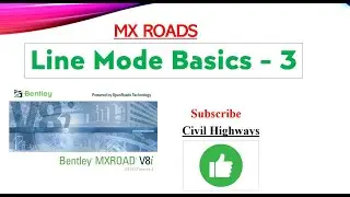Linemode tutorial-3 || Vertical offset for Profile Design || MX roads