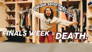 college week in my life (finals edition) | 2019 | liberty university