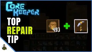 REPAIR YOUR GEAR WITH WOOD IN CORE KEEPER