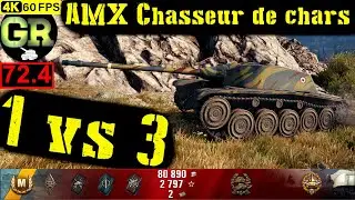 72_World of Tanks AMX Chasseur de chars WoT Replay - 4 Kills 4.6K DMG(Patch 1.4.0)