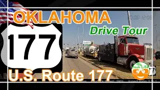 NOAH Drive Tour (76), U.S. Route 177 (across Stillwater), OKLAHOMA, U.S./Road Driving