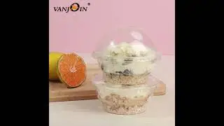 6oz Plastic Ice Cream Bowl