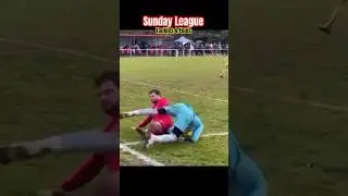 The Ball Was Still In Play💀 | Sunday League | Amateur Football | Tackles & Fouls