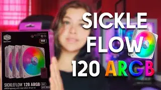 Ventiladores Cooler Master Sickleflow 120 ARGB 💥 Tu PC será cool y se hará notar 😎