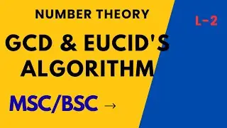 GCD (Greatest Common Divisor) Using Euclid&rsquo;s Algorithm | Find GCD of (117, 45) | Maths Basics