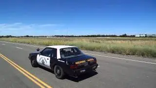 CHP Mustang Code 3 on CHP EVOC