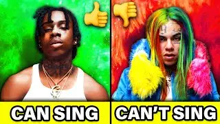 RAPPERS WHO CAN SING VS RAPPERS WHO CAN'T SING [NO AUTOTUNE]