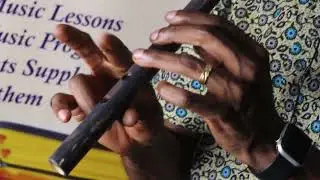 Atenteben (Ghanaian traditional flute)  technical exercise