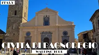 [4K]WŁOCHY MIASTO KT&Oacute;RE UMIERA/La citt&agrave; che muore - CIVITA DI BAGNOREGIO WALKING TOUR LACJUM ITALY