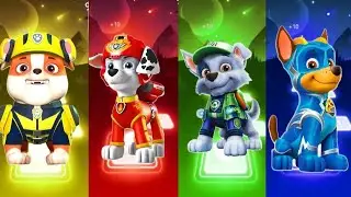 Paw Patrol Tiles Hop, Tiles Hop Coffin Dance, Paw Patrol EDM Rush, Skye vs Chase Tiles Hop, Ryder 