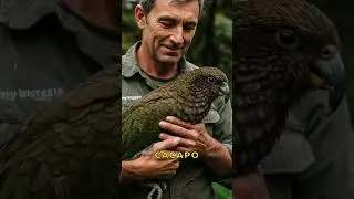 Meet the Quiet Parrot Everyone Protects! #Shorts #Kakapo #KakapoFacts