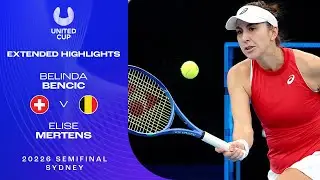 Belinda Bencic v Elise Mertens Extended Highlights | United Cup 2026 Semifinal