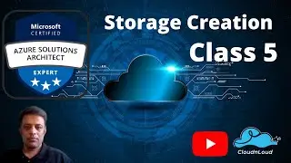 AZURE Storage Creation - Class 5 | DevOps Architect Free Training | #DevOps | #cloudnloud