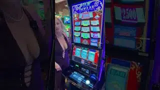The Goddess of Slots hits the reels on an exciting round of Double Top Dollar 🎰💥!