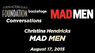 Conversations with Christina Hendricks of MAD MEN