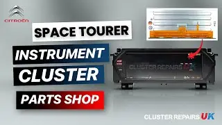 Citroen C4 Space Tourer Instrument Cluster Display Faulty? Spare part display - 2018 to 2022 models