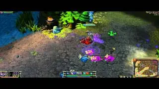 League of Legends Harbinger Kassadin AutoAttacks / W Animation