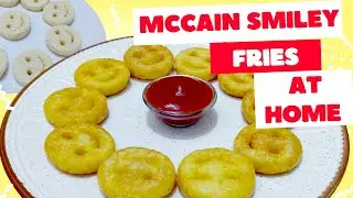 Kids Favourite McCain Smile at home | Potato Smile | How to make McCain Smile | Crispy Potato Smile