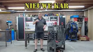 Alle spullen voor de lastafel op een plek, Nieuwe kar voor alles wat je nodig hebt.