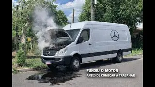 TENHO UMA BOMBA PARA FALAR PARA VOCÊS / FUNDIU O MOTOR DA SPRINTER