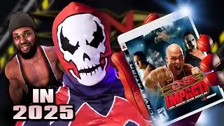 IM REALLY TRASH!!!! 😩/ Playing The TNA Impact! Game In 2025