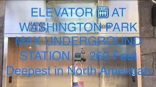 KONE Elevator 🛗 @ Washington Park MAX Station 🚉 Underground - Car #4