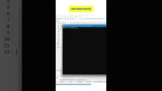 C Sum Using Pointer #fyp #shorts #c #cpp #cprogramming #pointer #fypシ #viral #reels #programming