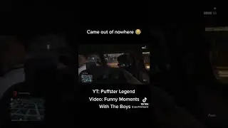 Came out of nowhere 😂 #gta #gtaonline #gtaonlinefunnymoments #gaming #funnymoments