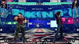 KOF XV FANTER vs LEWMATIC