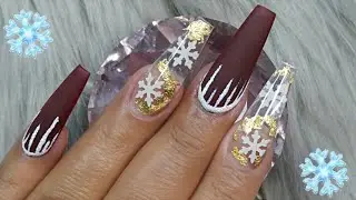 Diseño de Otoño/Invierno/Copos de Nieve Encapsulados/ Efecto Azucar
