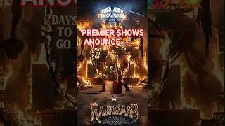 the rajasaab premiere shows anounce 🥵💥 | the rajasaab | prabhas | maruthi | thaman | TGVishwaPrasad