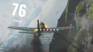 76 KILLS | Battlefield 5 Plane Gameplay