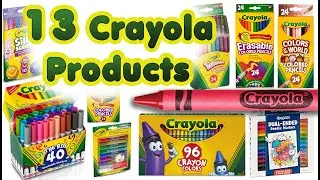 13 Crayola Products Unboxing  | Honest Review & Giveaway 🎁