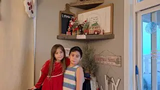 DAY 28 Elf on the shelf... Stuck on the tree