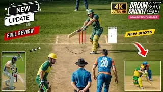 DREAM CRICKET 25 NEW UPDATE | SHOCKING REVIEW 🤯