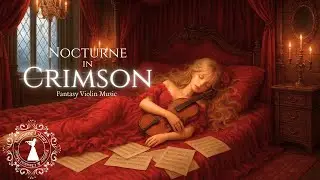 Nocturne in Crimson | Fantasy Violin Music for for Reading and Reflection