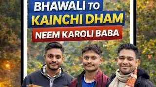 नीम करोली बाबा की पैदल यात्रा 🙏 | 30 KM Bhakti Yatra | HillsWithSJ
