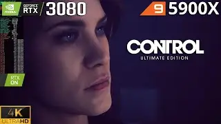 Control PC | 4K High Ray Tracing, DLSS  | RTX 3080 FTW3 Ultra 10GB | Ryzen 9 5900X