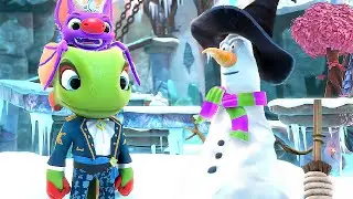Yooka-Replaylee (Switch 2) - 100% Walkthrough Part 3: Glitterglaze Glacier