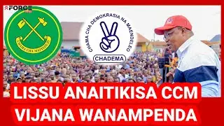MAPYA: LISSU ANA SIASA ZA KISASA, VIJANA WENGI WANAMPENDA/ ANA UWEZO WA KUPAMBANA NA CCM