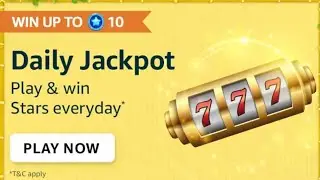 Amazon Daily Jackpot Quiz Answers Today | 11 July 2022