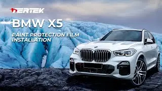 BMW X5 Front End Protection + Interior Pre-Cut Kit VERTEK Paint Protection Film PPF