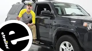 etrailer | Installing the Westin Grate Step Nerf Bars on a 2024 Toyota 4Runner