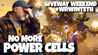 NO MORE POWER CELLS 🎁 GIVEAWAY WEEKEND ( CLOSED ) - WAR ROBOTS WR #wrwinteth