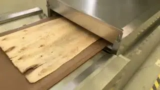 Wood furniture microwave drying tunnel oven