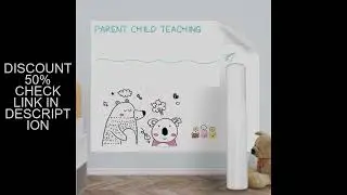 Premium Whiteboard Wall Sticker Static Cling, No Adhesive No Damage To Wall, Easy To Clean and Reuse